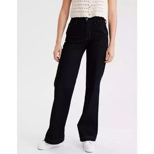 American Eagle Wide Leg Darkwash Jeans